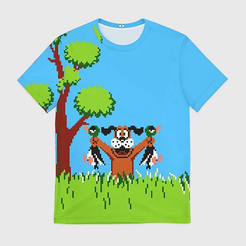 Мужская футболка Утиная охота / 3D-принт – фото 1