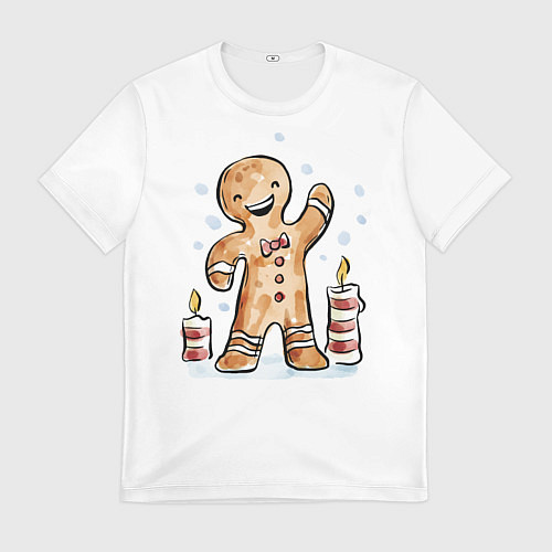 Мужская футболка Печенюшка / 3D-принт – фото 1