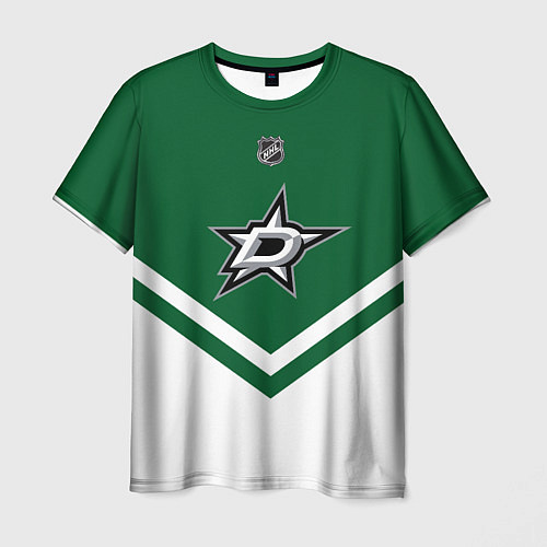 Мужская футболка NHL: Dallas Stars / 3D-принт – фото 1