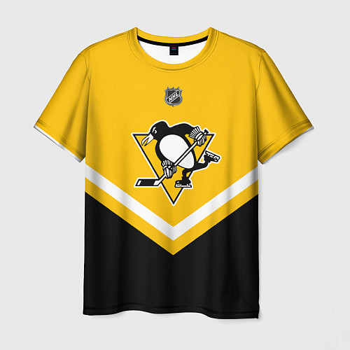 Мужская футболка NHL: Pittsburgh Penguins / 3D-принт – фото 1