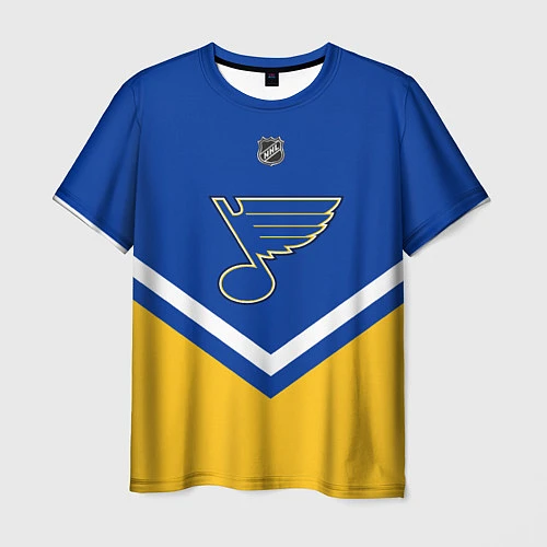 Мужская футболка NHL: St. Louis Blues / 3D-принт – фото 1