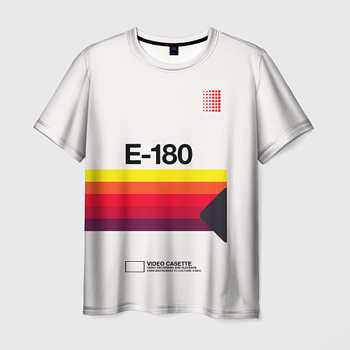 Мужская футболка VHS E-180 / 3D-принт – фото 1