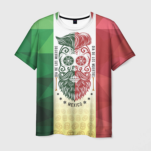 Мужская футболка Мексика / 3D-принт – фото 1