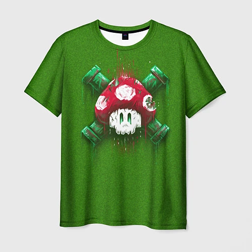 Мужская футболка Mushroom is Dead / 3D-принт – фото 1