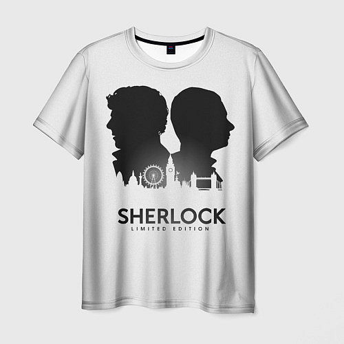 Мужская футболка Sherlock Edition / 3D-принт – фото 1