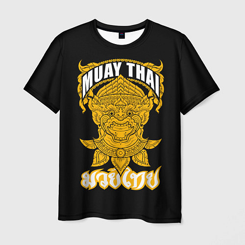 Мужская футболка Muay Thai Fighter / 3D-принт – фото 1