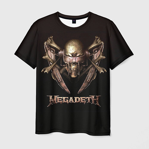 Мужская футболка Megadeth / 3D-принт – фото 1