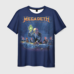 Футболка мужская Megadeth: Rust In Peace, цвет: 3D-принт