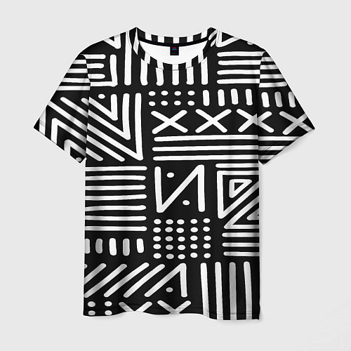 Мужская футболка Pattern / 3D-принт – фото 1