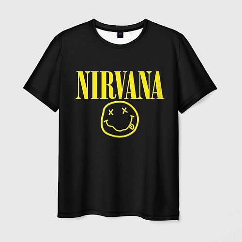 Мужская футболка Nirvana Rock / 3D-принт – фото 1