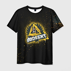 Футболка мужская Godsent: Black collection, цвет: 3D-принт