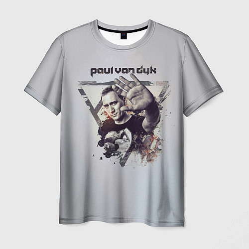 Мужская футболка Paul Van Dyk / 3D-принт – фото 1