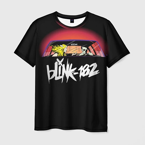 Мужская футболка Blink-182 / 3D-принт – фото 1