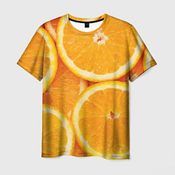 Футболка мужская Апельсинка, цвет: 3D-принт