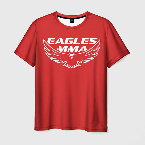 Мужская футболка Eagles MMA / 3D-принт – фото 1