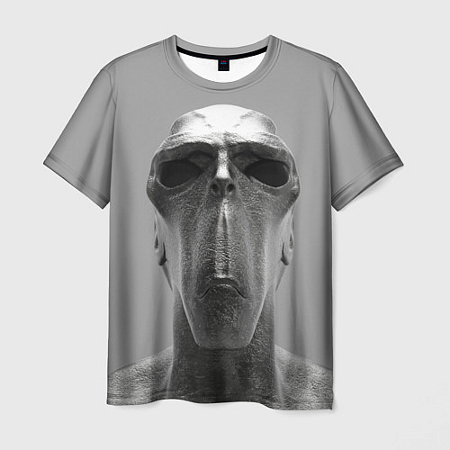 Мужская футболка Гуманоид / 3D-принт – фото 1