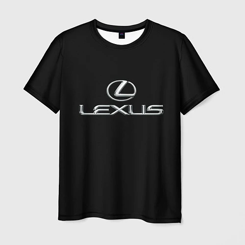 Мужская футболка Lexus / 3D-принт – фото 1