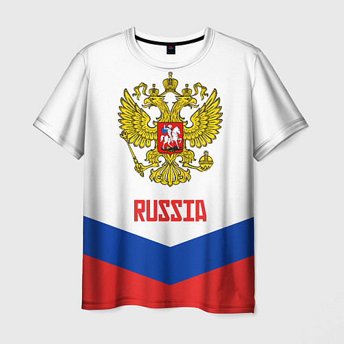 Мужская футболка Russia Hockey Team / 3D-принт – фото 1