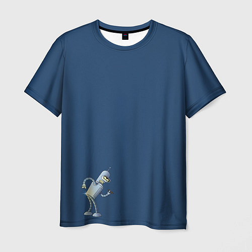 Мужская футболка Bender F / 3D-принт – фото 1