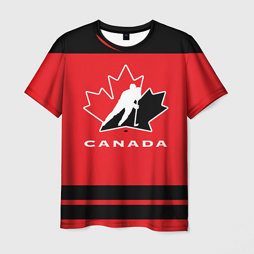 Мужская футболка Canada Team / 3D-принт – фото 1