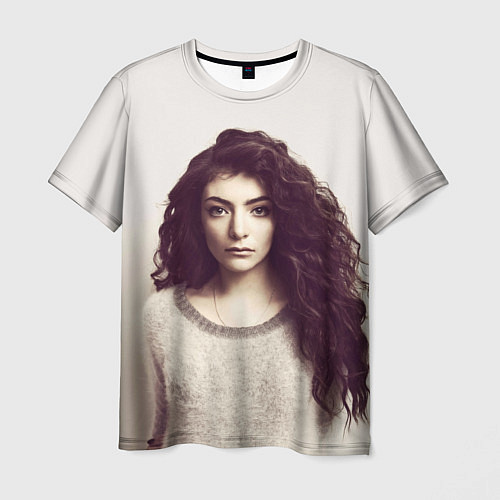 Мужская футболка Lorde Young / 3D-принт – фото 1
