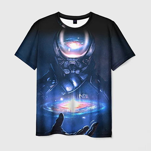Мужская футболка Mass Effect: Andromeda 3 / 3D-принт – фото 1