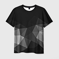 Футболка мужская Abstract gray, цвет: 3D-принт