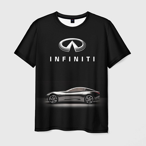 Мужская футболка Infiniti / 3D-принт – фото 1