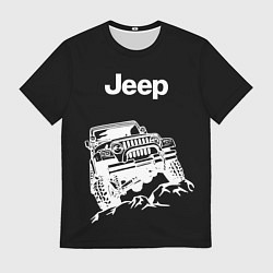 Футболка мужская Jeep, цвет: 3D-принт