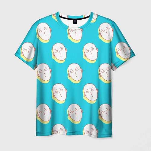 Мужская футболка Saitama Pattern / 3D-принт – фото 1