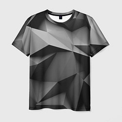 Мужская футболка Gray abstraction