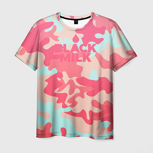 Мужская футболка Black Milk: pink / 3D-принт – фото 1