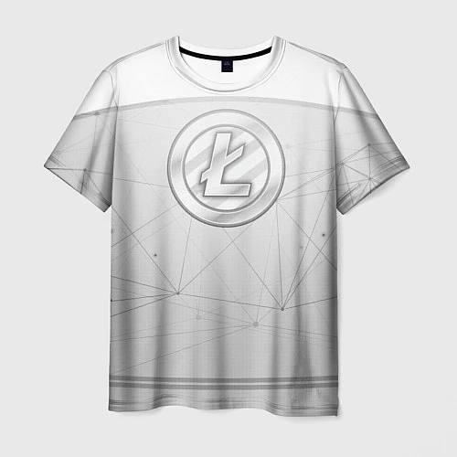 Мужская футболка Litecoin LTC / 3D-принт – фото 1