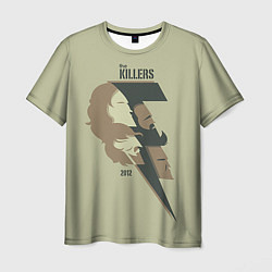 Футболка мужская The Killers: 2012, цвет: 3D-принт