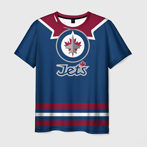 Мужская футболка Winnipeg Jets / 3D-принт – фото 1