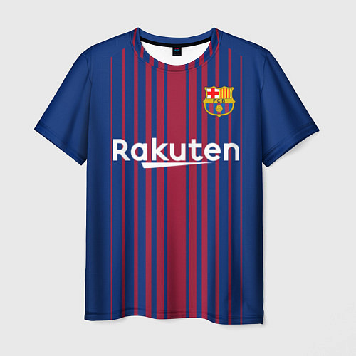 Мужская футболка FCB Barcelona: Rakuten / 3D-принт – фото 1