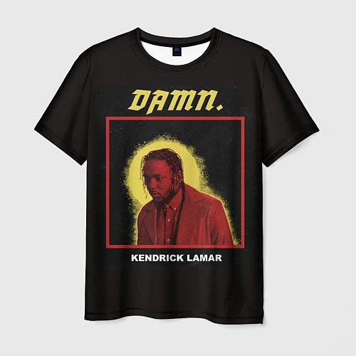 Мужская футболка Kendrick Lamar: DAMN / 3D-принт – фото 1