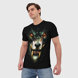 Футболка мужская Werewolf, цвет: 3D-принт — фото 2