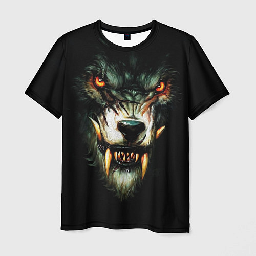 Мужская футболка Werewolf / 3D-принт – фото 1