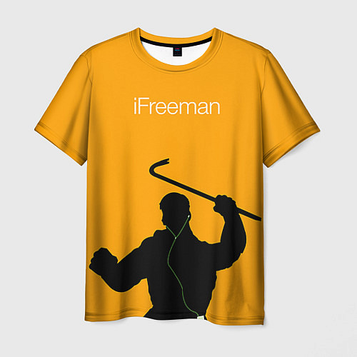 Мужская футболка IFreeman / 3D-принт – фото 1