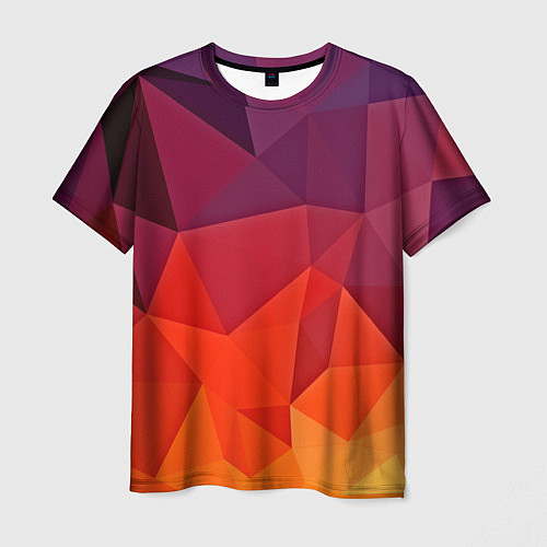 Мужская футболка Geometric / 3D-принт – фото 1
