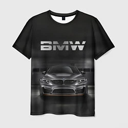 Футболка мужская BMW серебро, цвет: 3D-принт