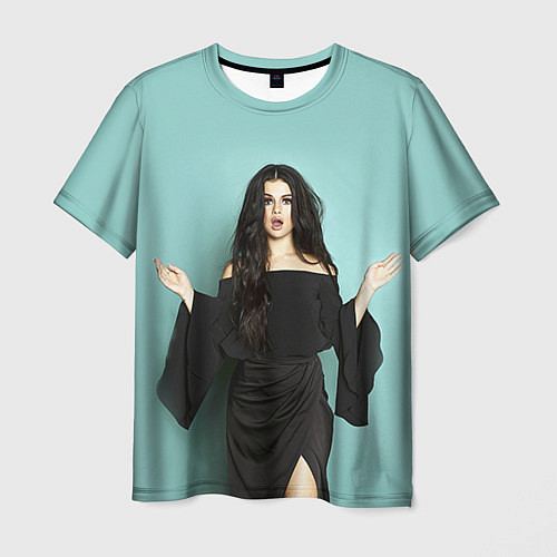Мужская футболка Selena Gomez / 3D-принт – фото 1