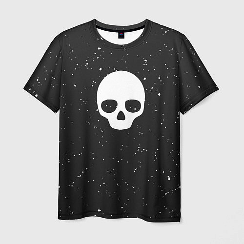 Мужская футболка Black Milk Skull Classic / 3D-принт – фото 1