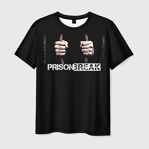 Мужская футболка Prison Break: Grid / 3D-принт – фото 1