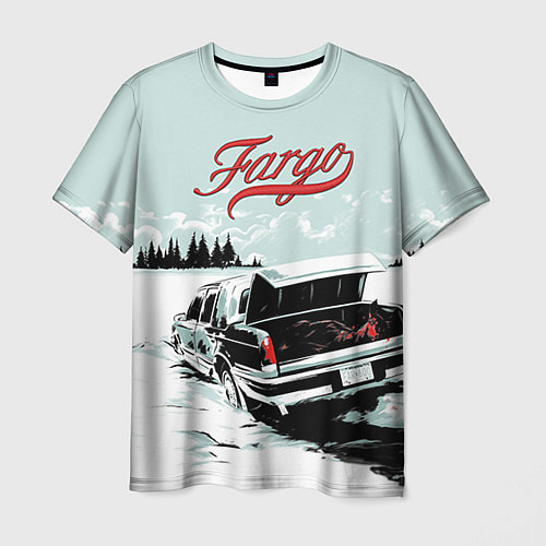 Мужская футболка Fargo Car / 3D-принт – фото 1