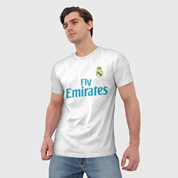 Футболка мужская Real Madrid, цвет: 3D-принт — фото 2