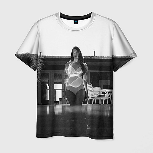 Мужская футболка Lana Del Rey: Water / 3D-принт – фото 1