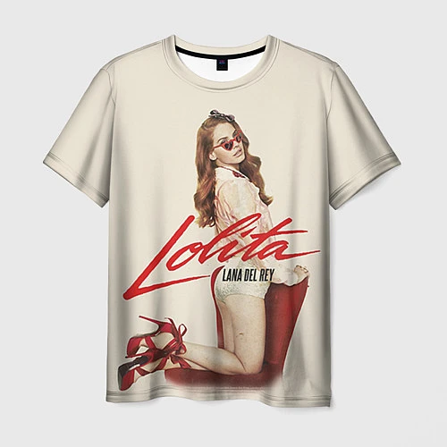 Мужская футболка Lana Del Rey: Lolita / 3D-принт – фото 1