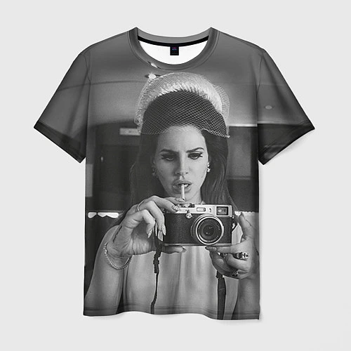 Мужская футболка Lana Photographer / 3D-принт – фото 1